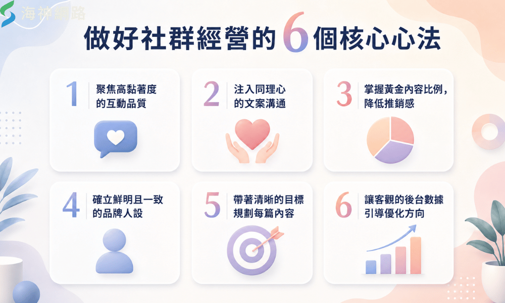做好社群經營的 6 個核心心法